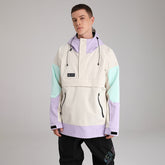 MARKERWAY Men's Colorblock Anorak Snow Jacket